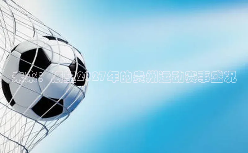 未来：展望2027年的贵州运动赛事盛况