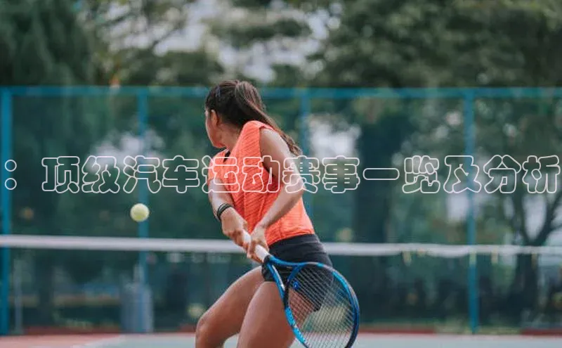 ：顶级汽车运动赛事一览及分析